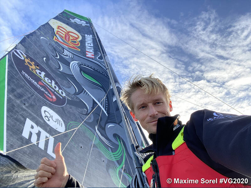 Maxime Sorel Vendée Globe 2020