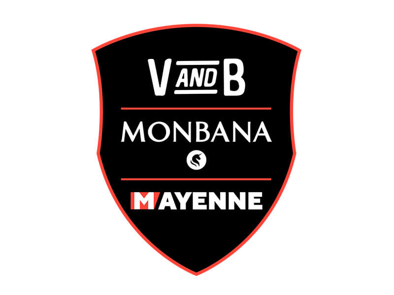 Blason V and B Monbana Mayenne