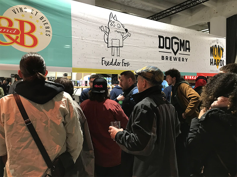 Lyon bière Festival - Stand V and B