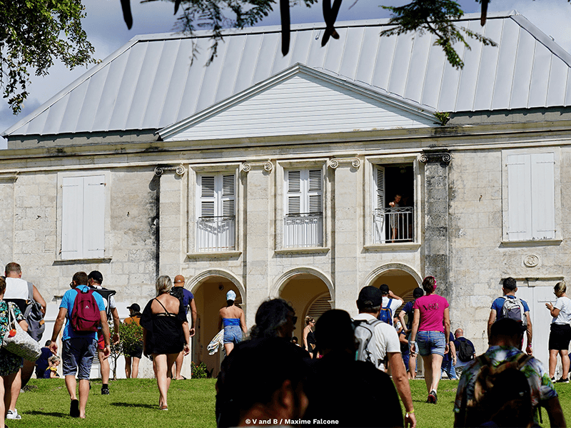 Visite de la Maison sur l'île de Marie Galante